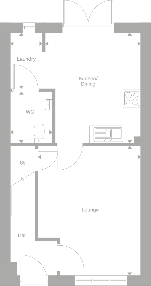 2D floor plan