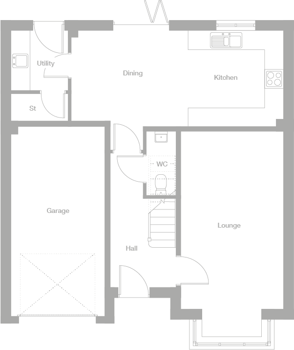 2D floor plan