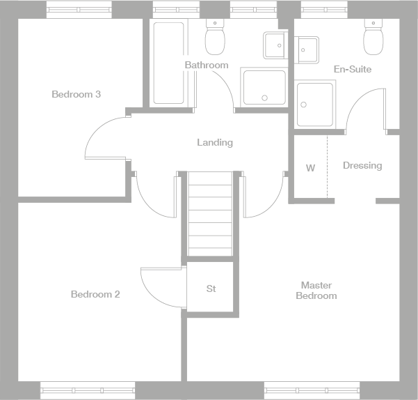 The Larkin Alt 3 bedroom house for sale in Acklam
