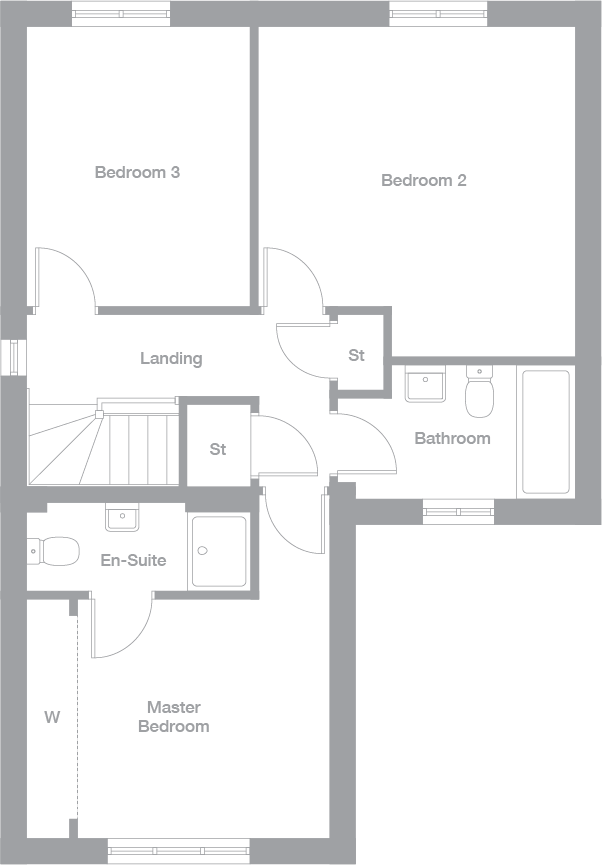 2D floor plan