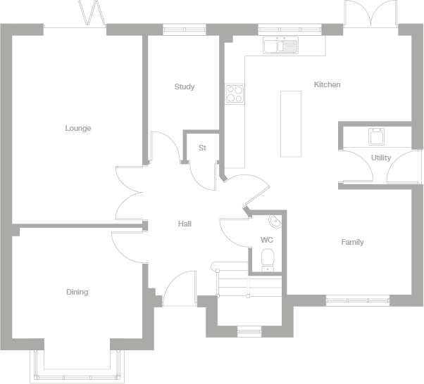 2D floor plan