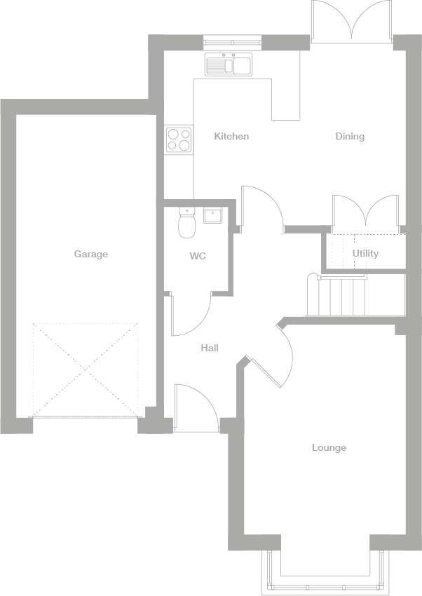 2D floor plan
