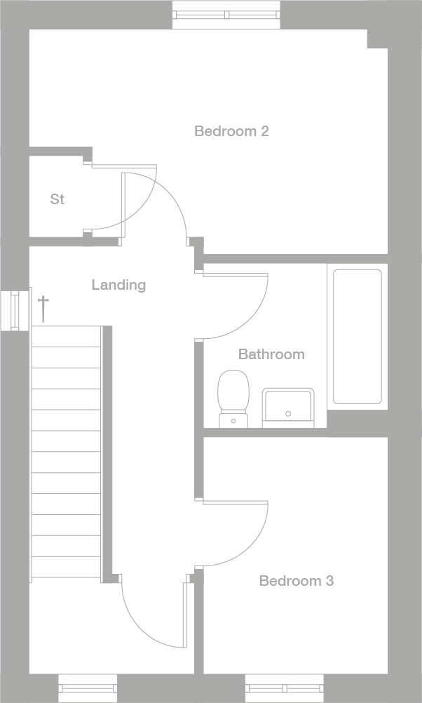 2D floor plan