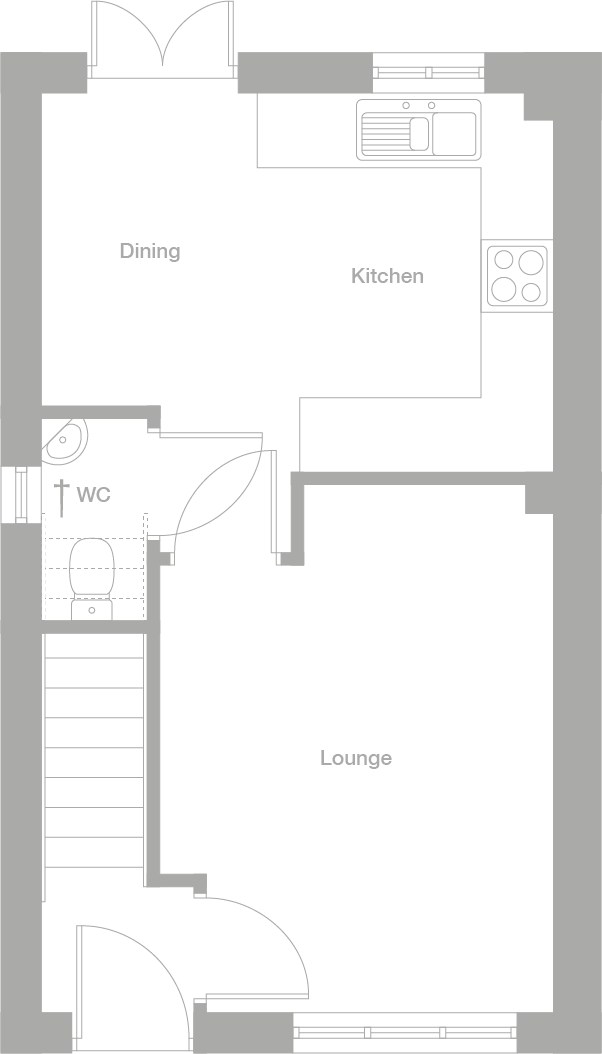 2D floor plan