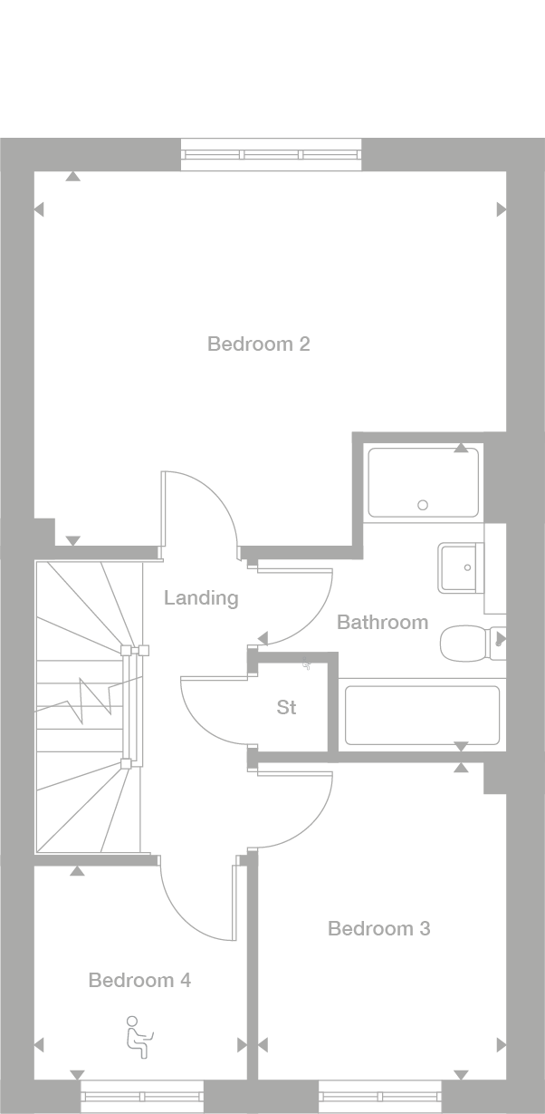 2D floor plan