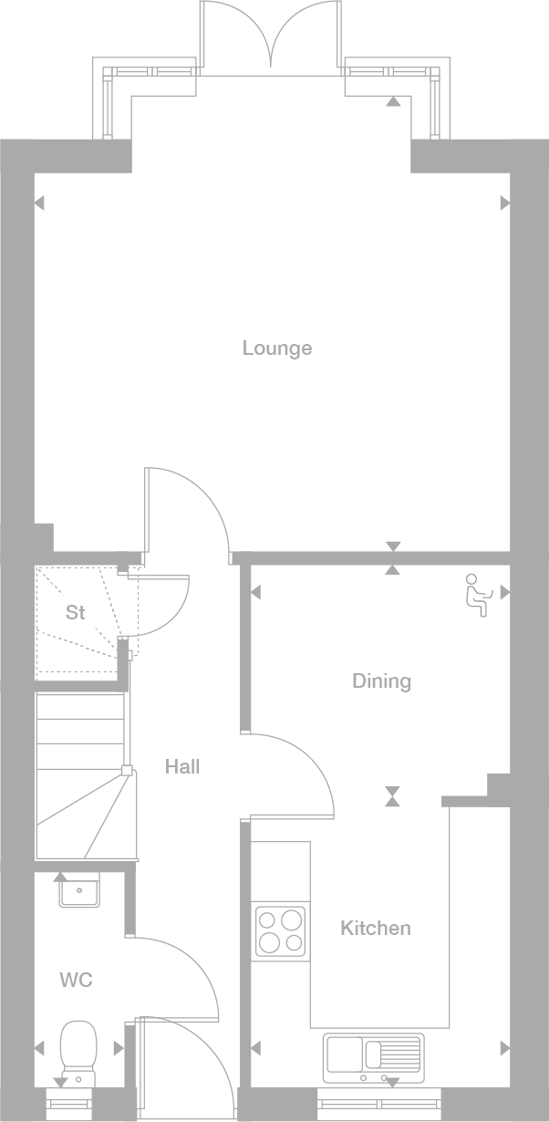 2D floor plan