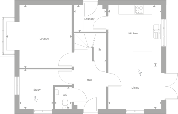 2D floor plan
