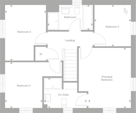 2D floor plan