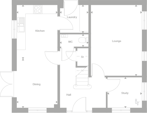 2D floor plan