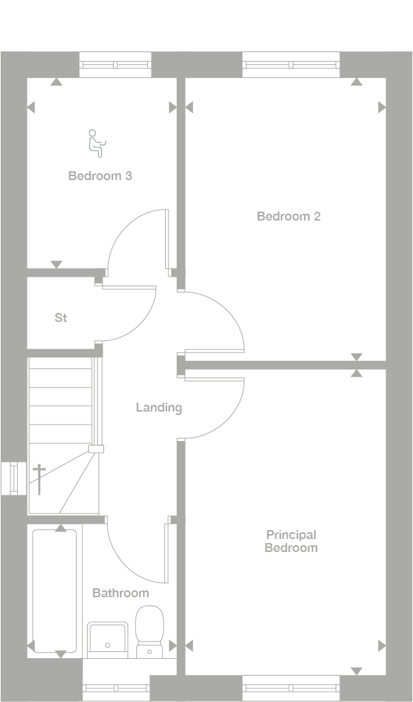 2D floor plan