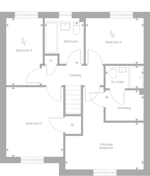 2D floor plan