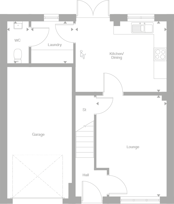 2D floor plan
