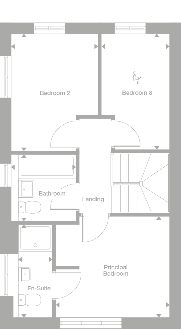 2D floor plan