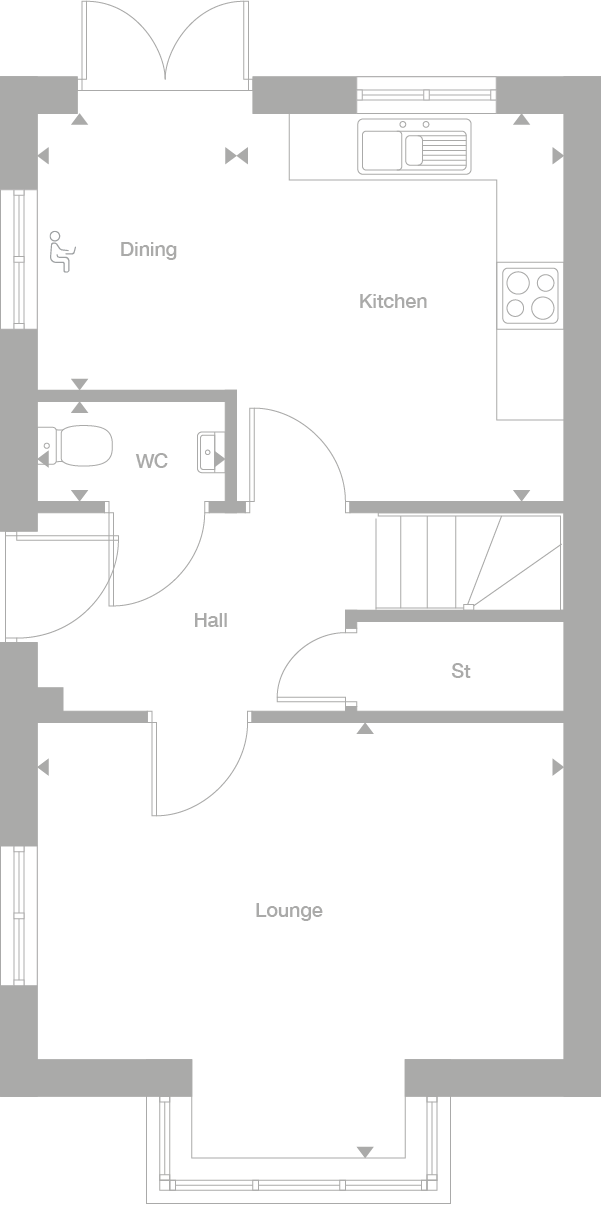 2D floor plan