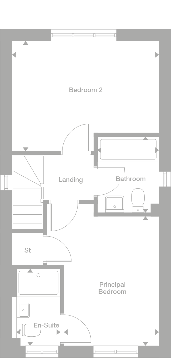 2D floor plan