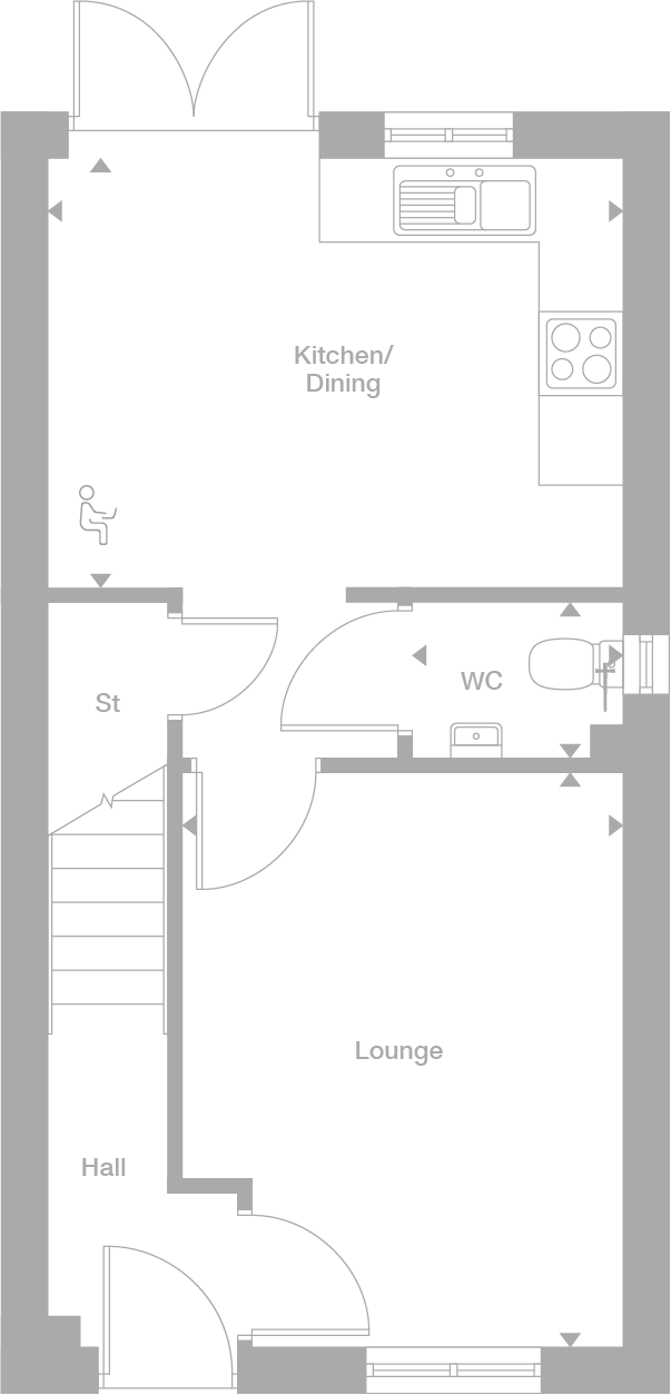 2D floor plan