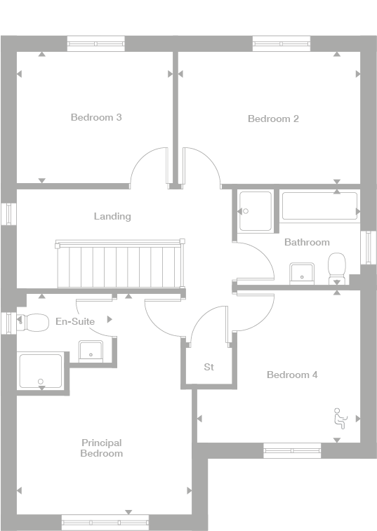 2D floor plan