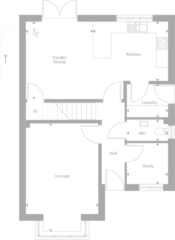 2D floor plan