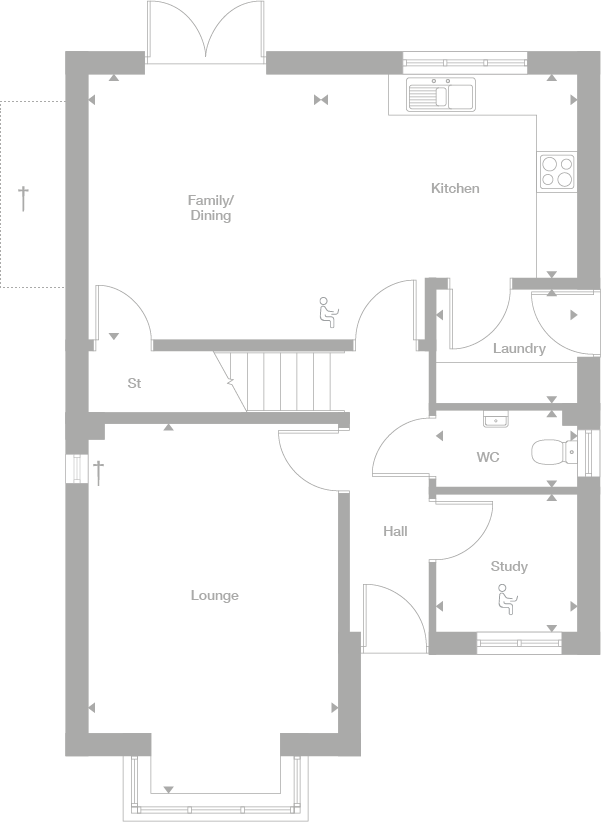 2D floor plan