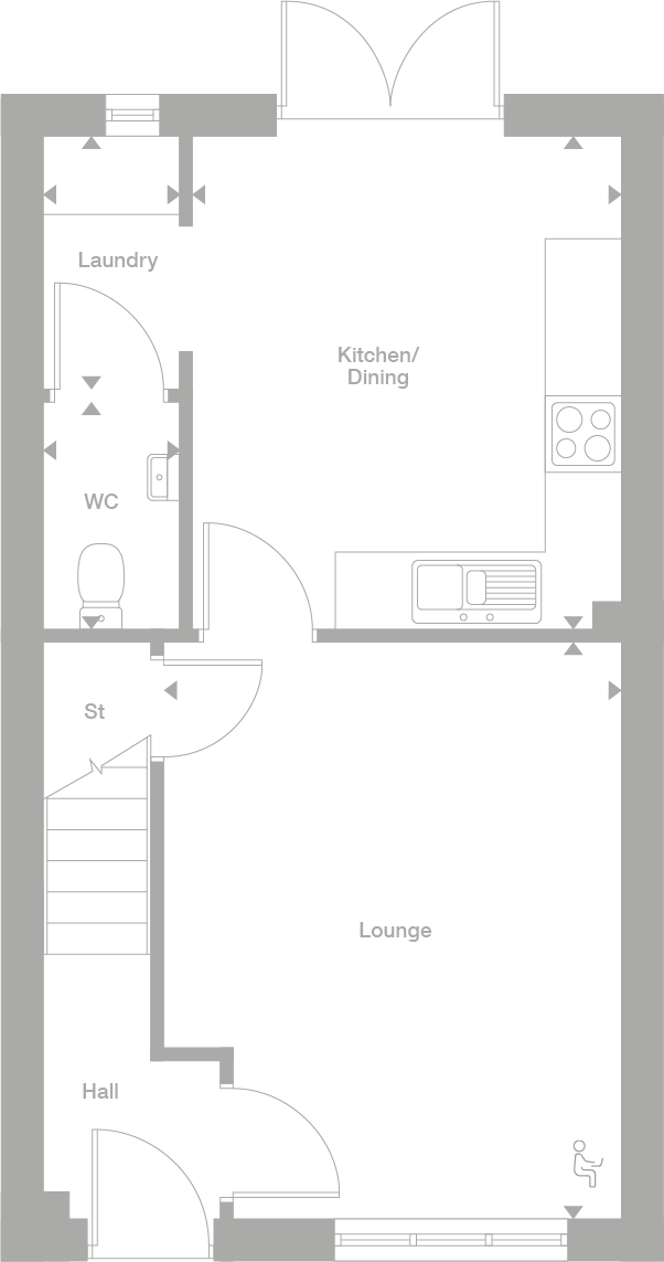 2D floor plan