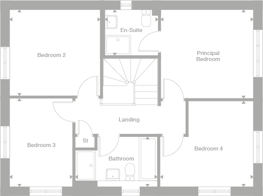 2D floor plan