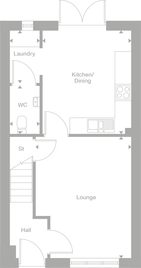 2D floor plan