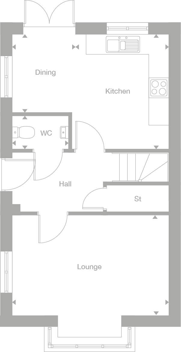 2D floor plan
