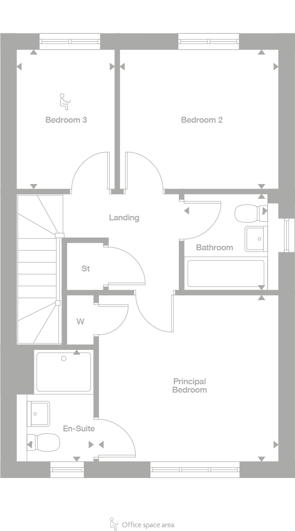 2D floor plan
