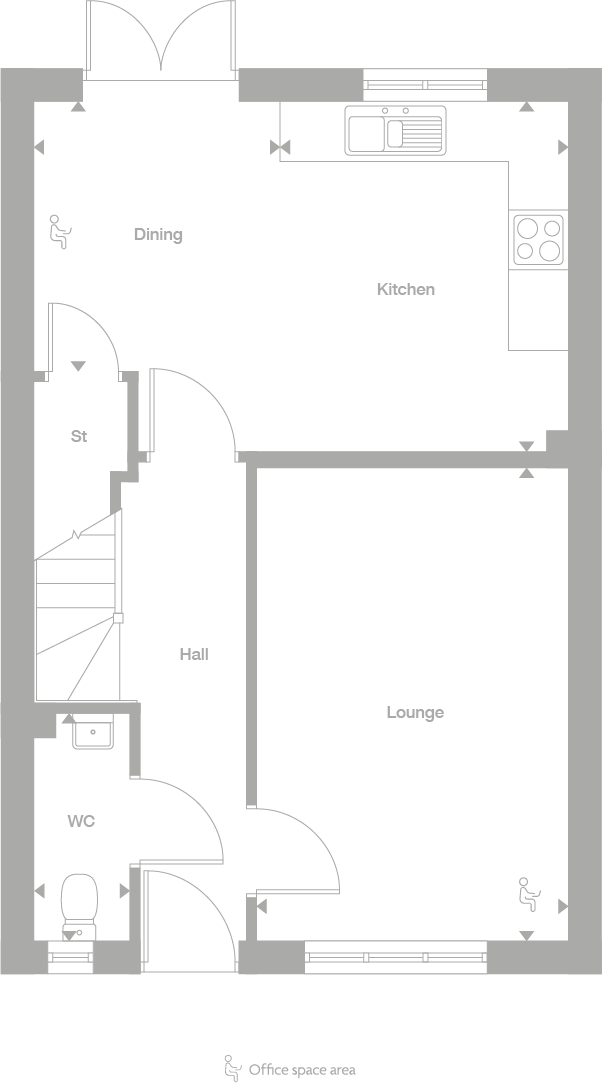 2D floor plan