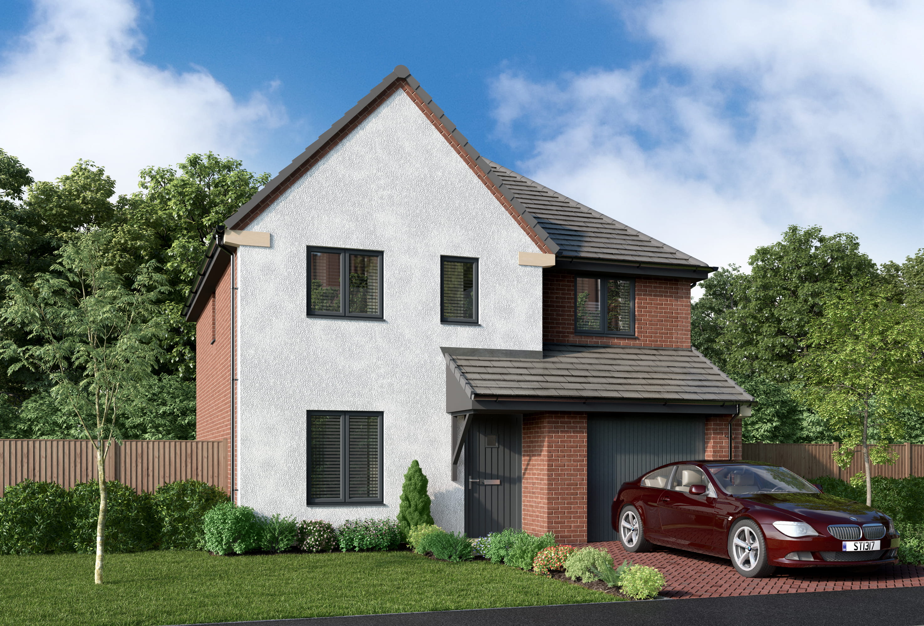 The Laurelwood 4 bedroom house for sale in Delves Lane