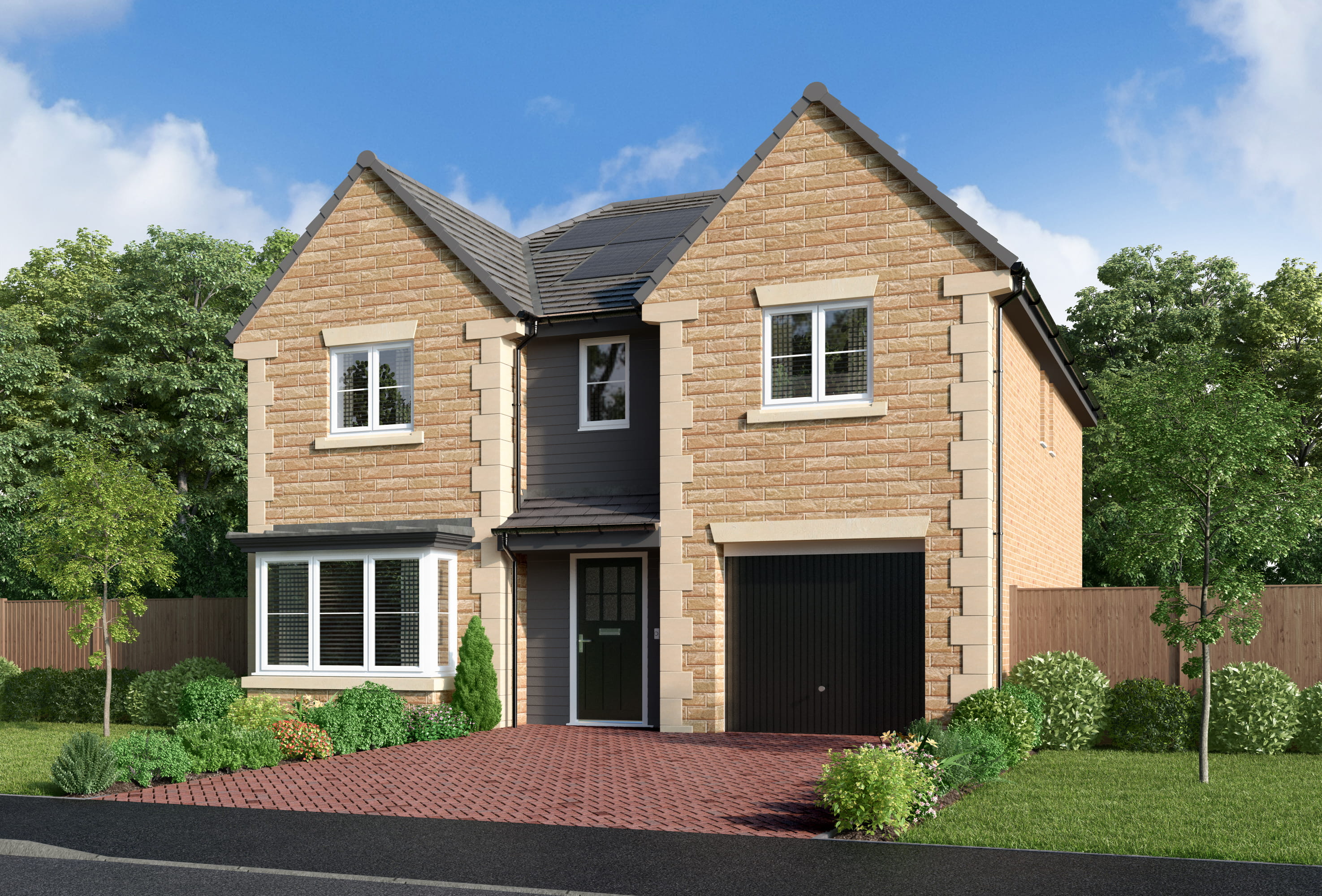 The Markham 4 bedroom house for sale in Delves Lane