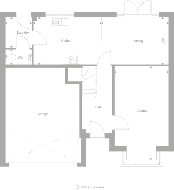 2D floor plan