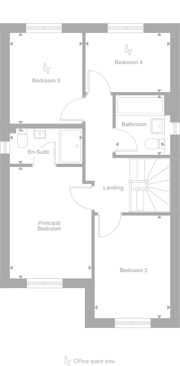 2D floor plan