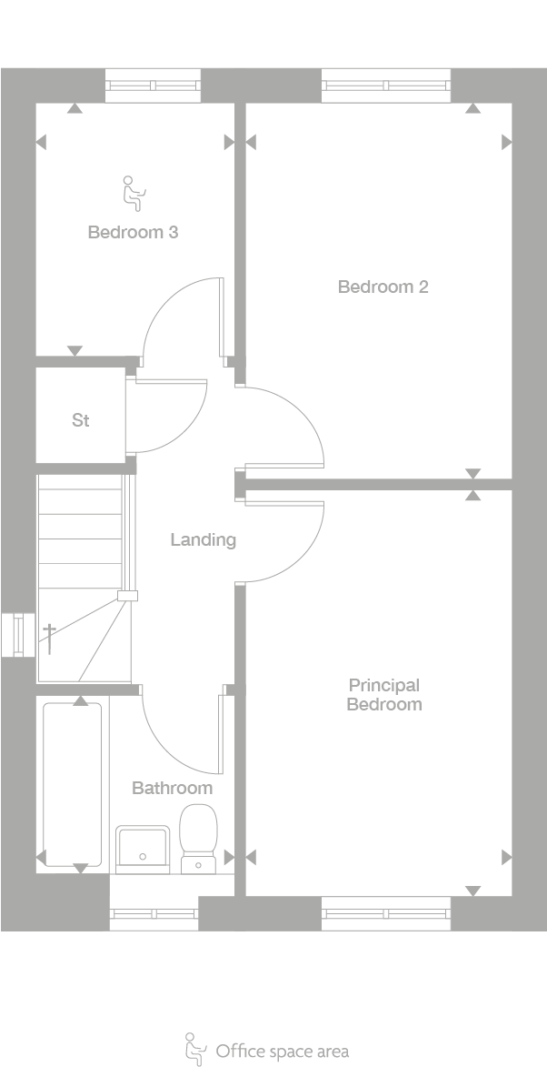 2D floor plan