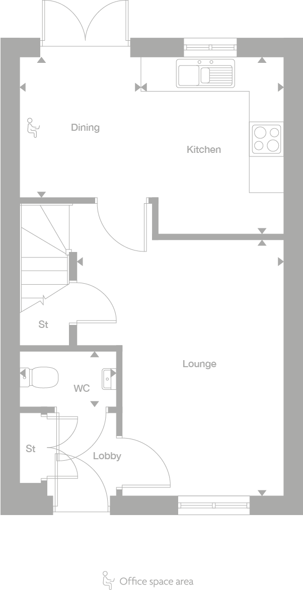 2D floor plan