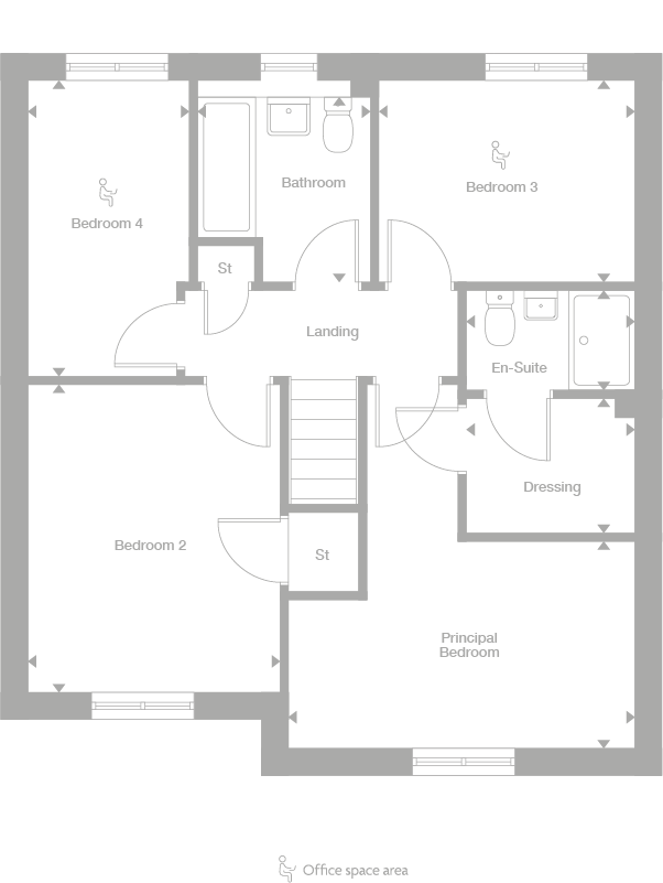2D floor plan