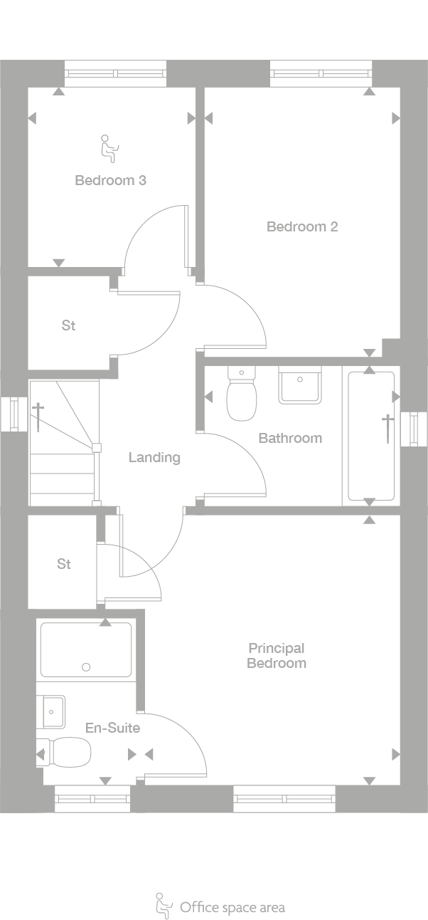 2D floor plan