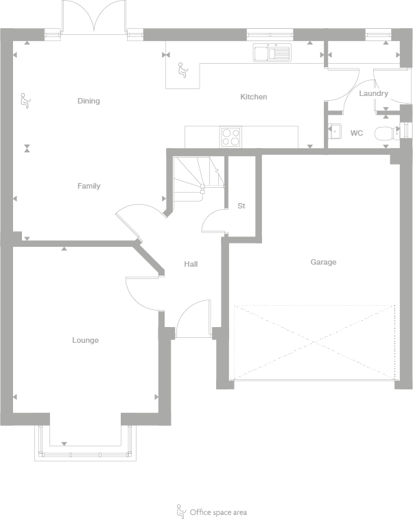 2D floor plan