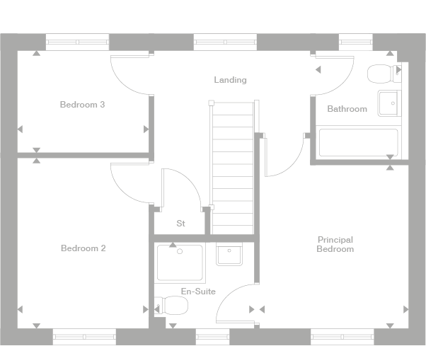 2D floor plan