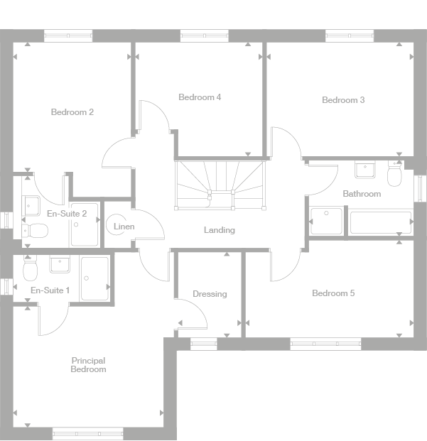 2D floor plan