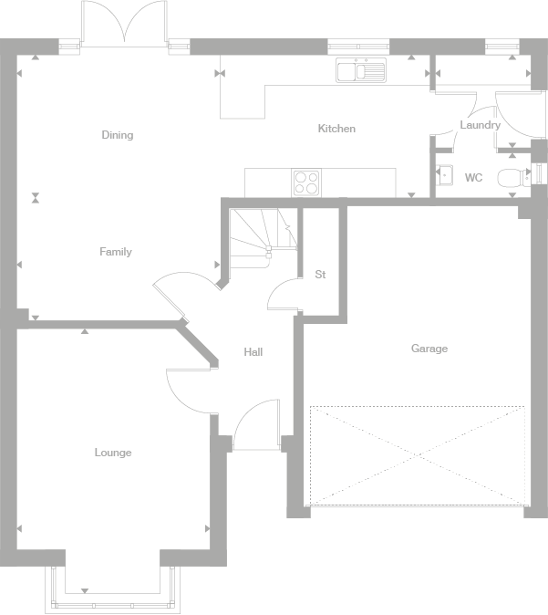 2D floor plan