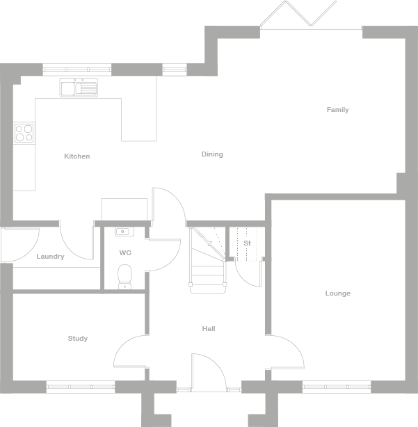 2D floor plan