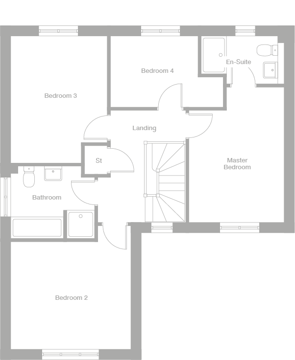 2D floor plan