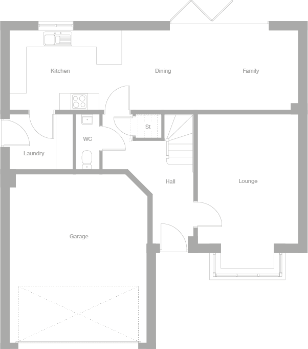 2D floor plan