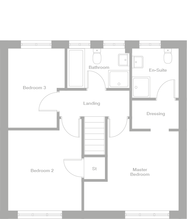2D floor plan