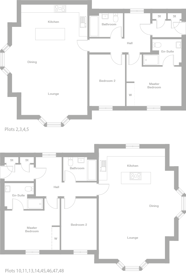 2D floor plan