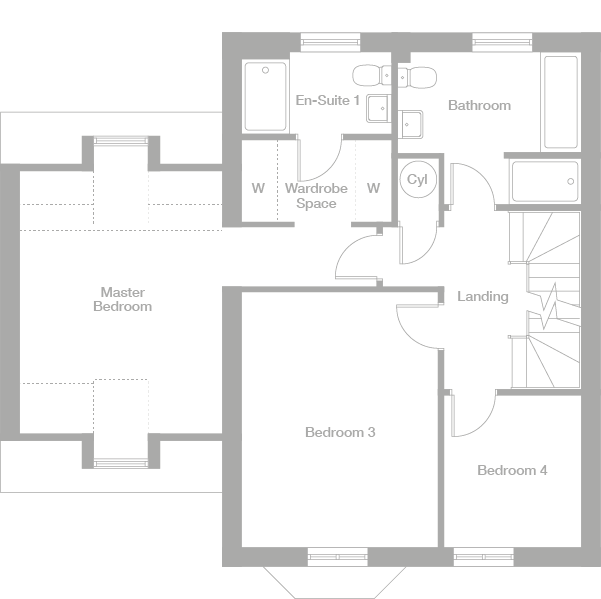 2D floor plan