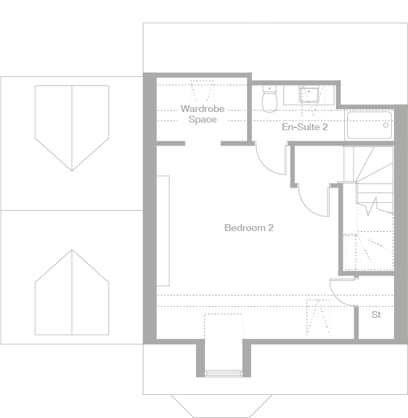 2D floor plan