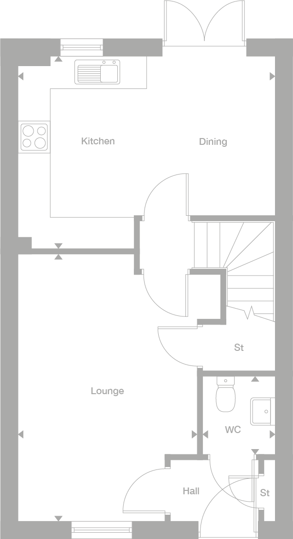 2D floor plan