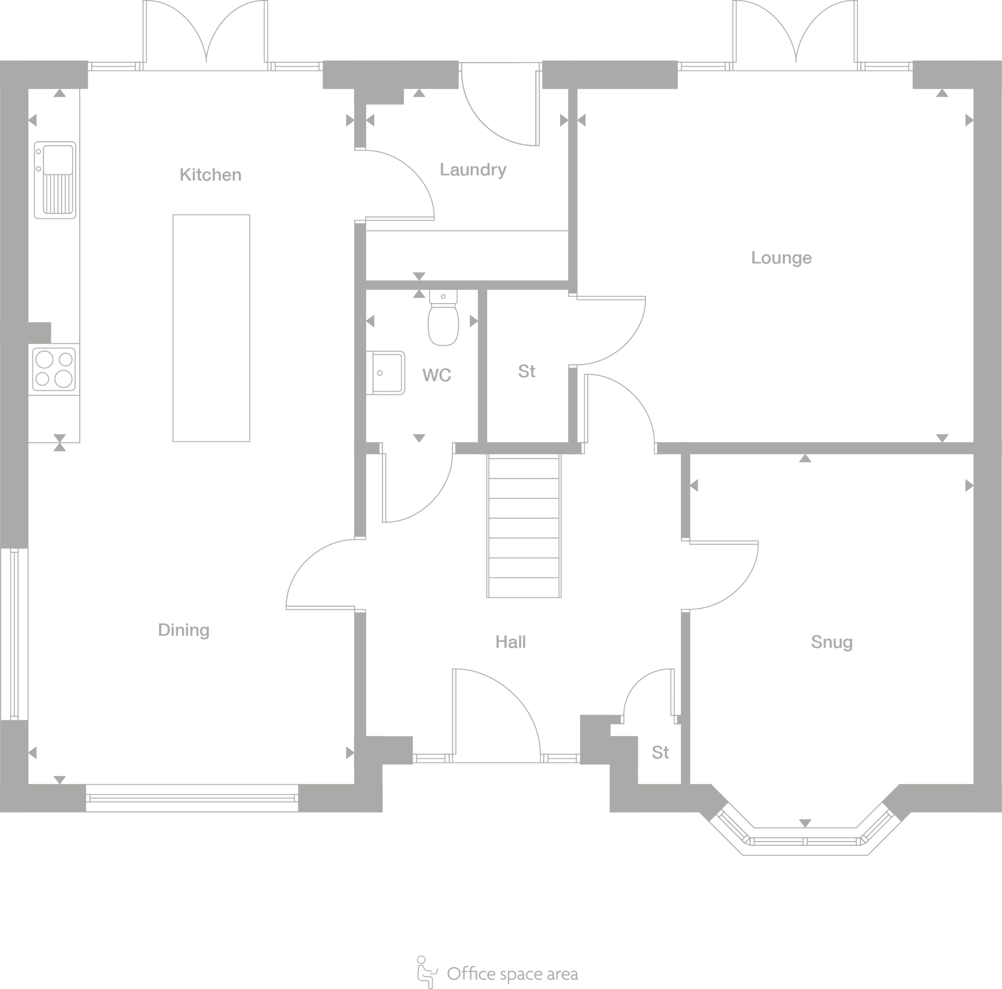 2D floor plan